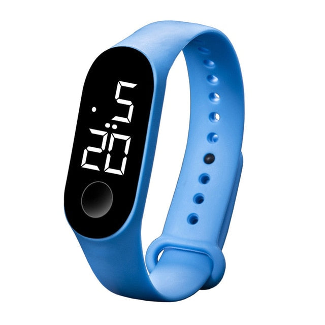 Fashion Women Men Sport Watch Waterproof LED Luminous Electronic Sensor Watches Casual Bracelet Wrist Watch Thanksgiving Gift
